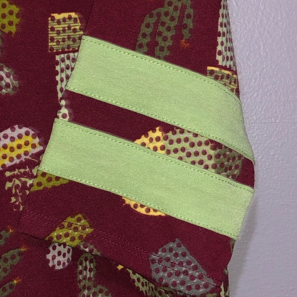LuLaRoe Cactus Print Irma Tunic Shirt - Picture 5 of 8